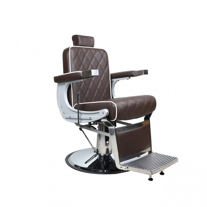 Барбер кресло модель Modern 001 (SL), коричневое